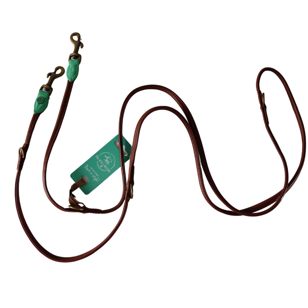 Dog with a Mission - Extra lange Leine Bobby Brown S