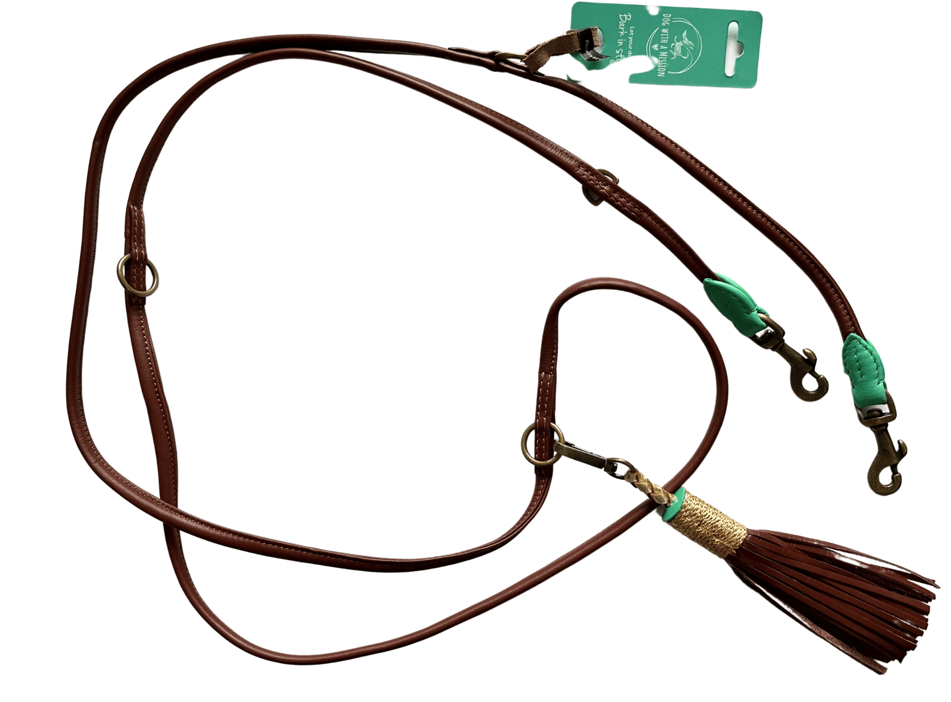 Dog with a Mission - Extra lange Leine Bobby Brown S