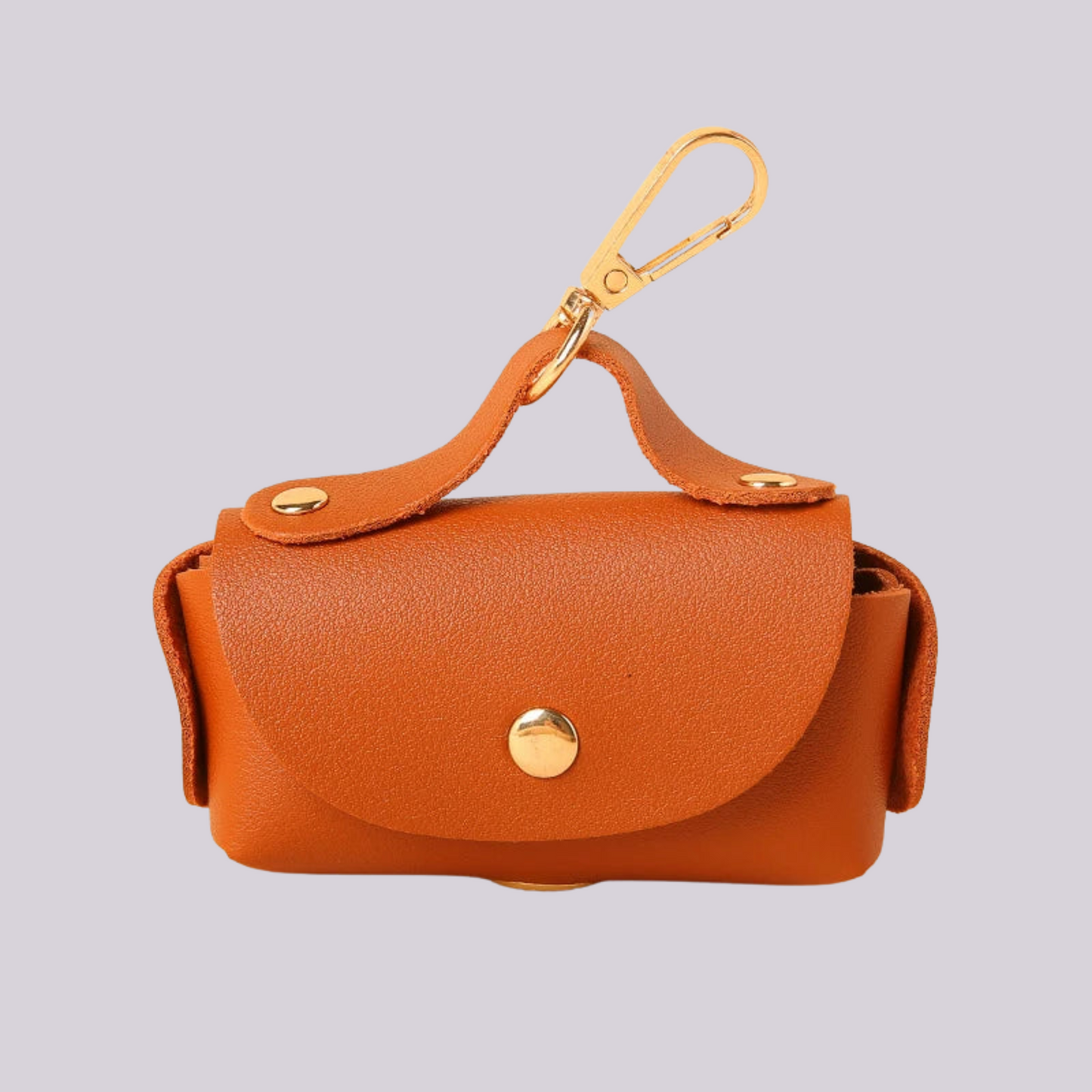 Leder Kotbeutelspender