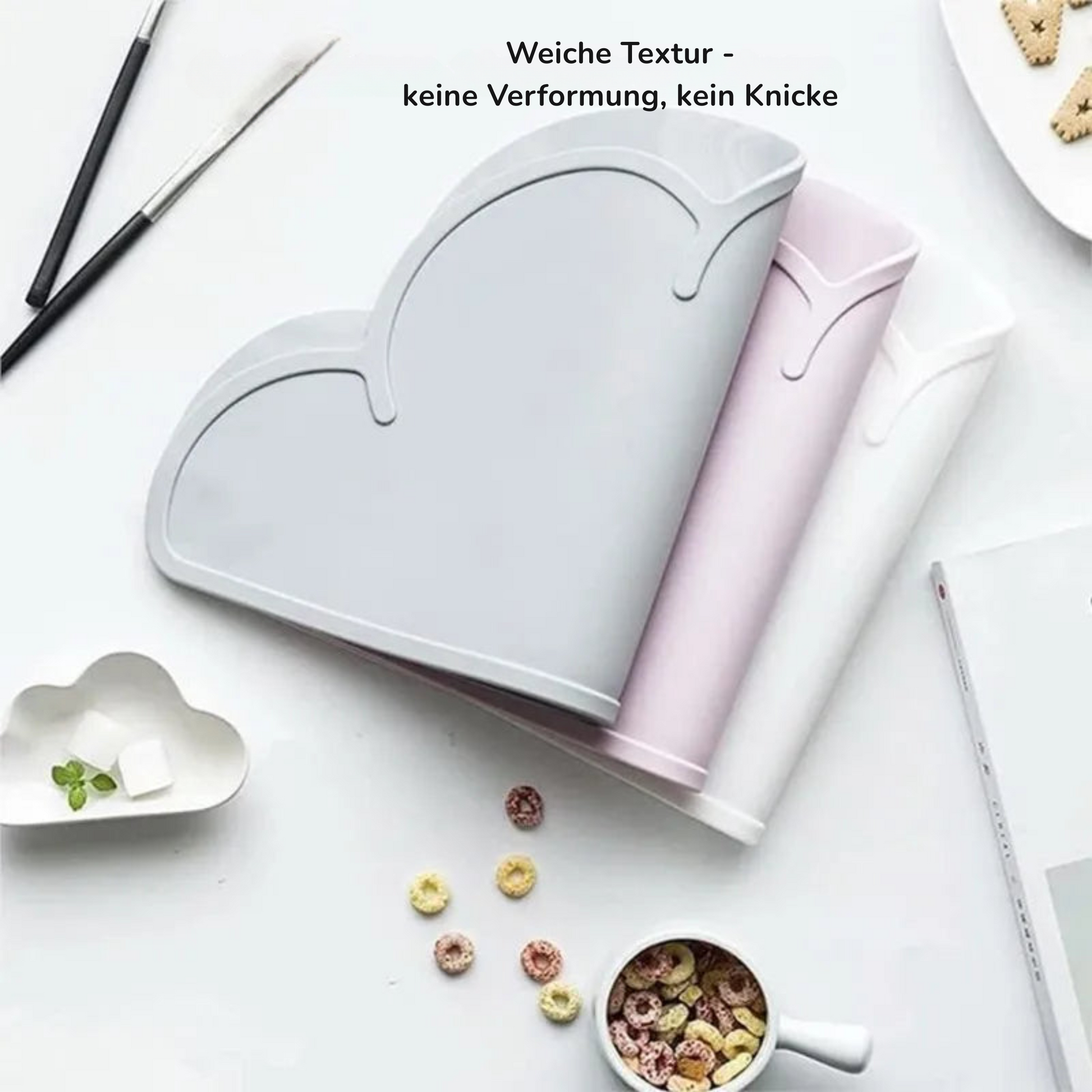 Silikon Hundennapf-Matte Cloud