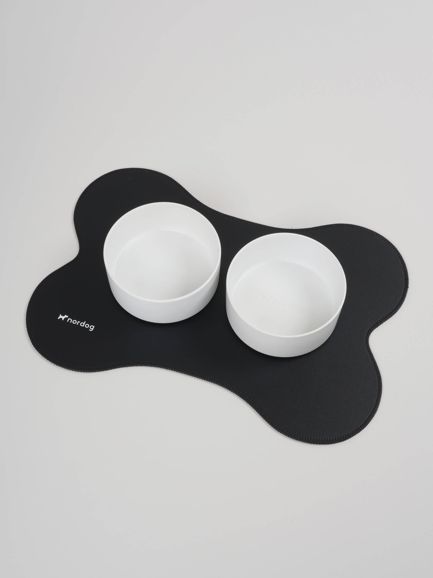 Nordog - Platzset für Hundenäpfe (schwarz)