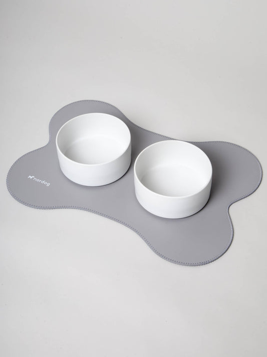 Nordog - Tischset für Hundenäpfe (grau)