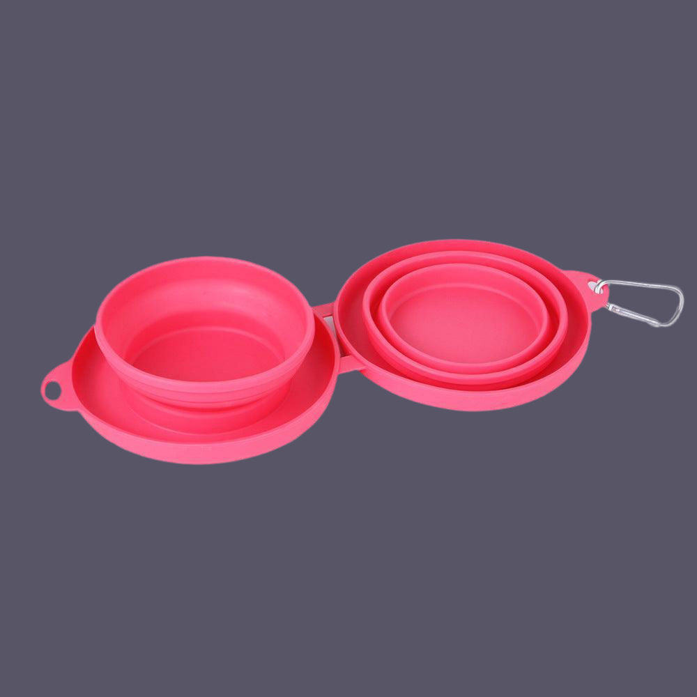 Doppel-Reisenapf, faltbar und klappbar