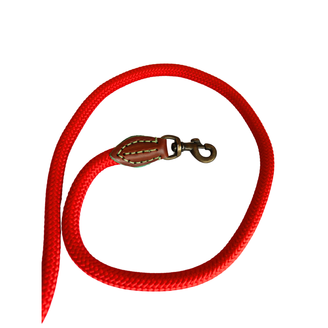 Dog with a Mission - Hundeleine Red Velvet L