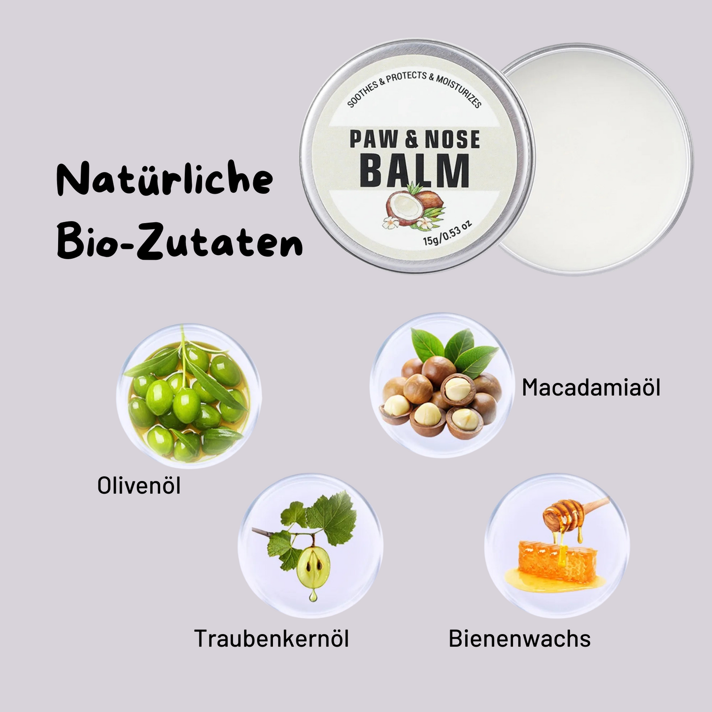 Hunde Pfotenpflege Balsam