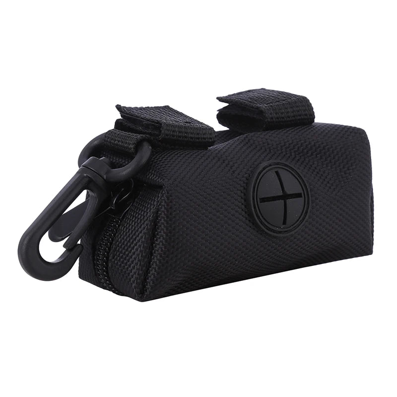 Kotbeutelspender, Nylon, mit Haken + Klett