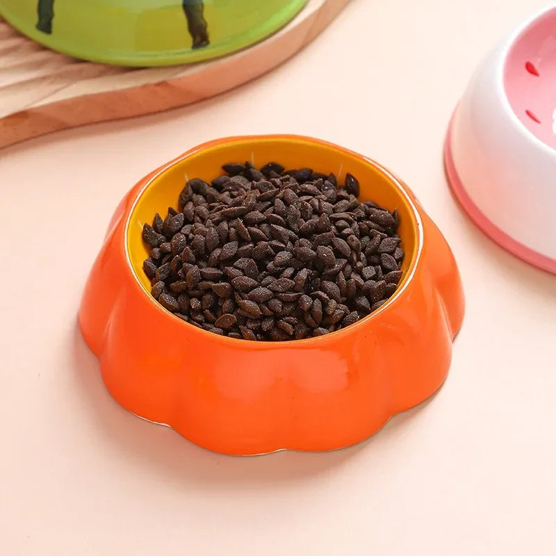 Hundenäpfe im Sommer Design: Wassermelone, Erdbeere, Orange und Kürbis