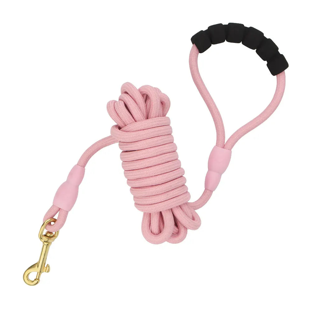 „Adventure Line“ - 5M/10M Hunde-Schleppleine mit Schaumstoffgriff