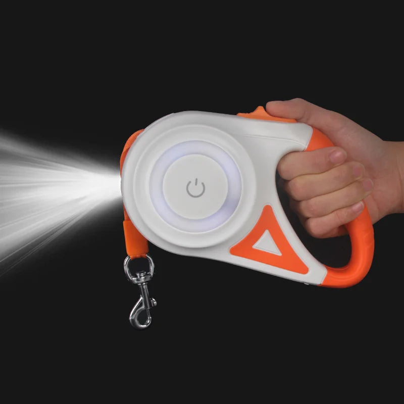 5m Roll-Leine mit integrierter Beleuchtung