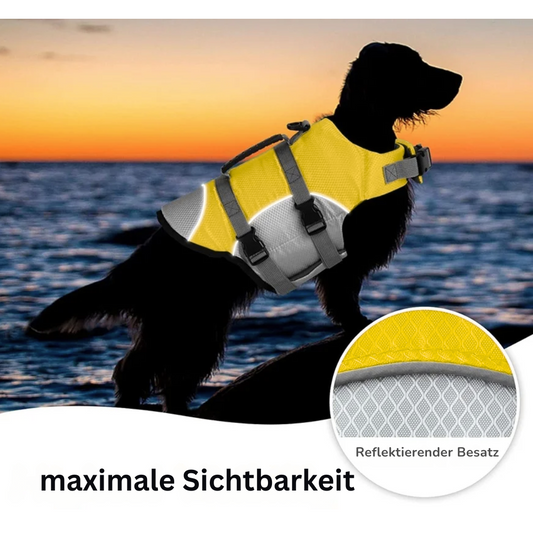 Reflektierende Hunde Schwimmweste, Verschiedene Farben