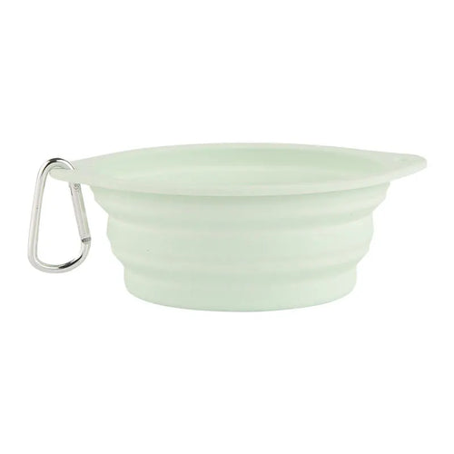 Zusammenklappbarer Silikon-Hundenapf „Macarons“ für unterwegs, 350/600ml