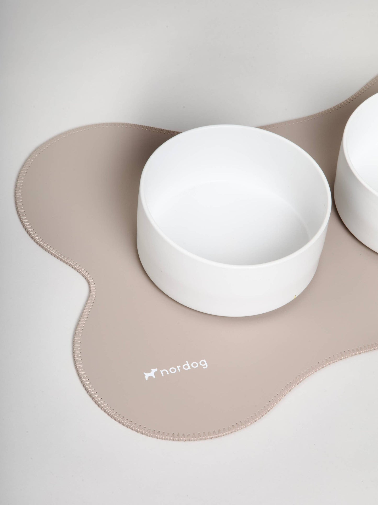 Nordog - Tischset für Hundenäpfe (Cappuccino)