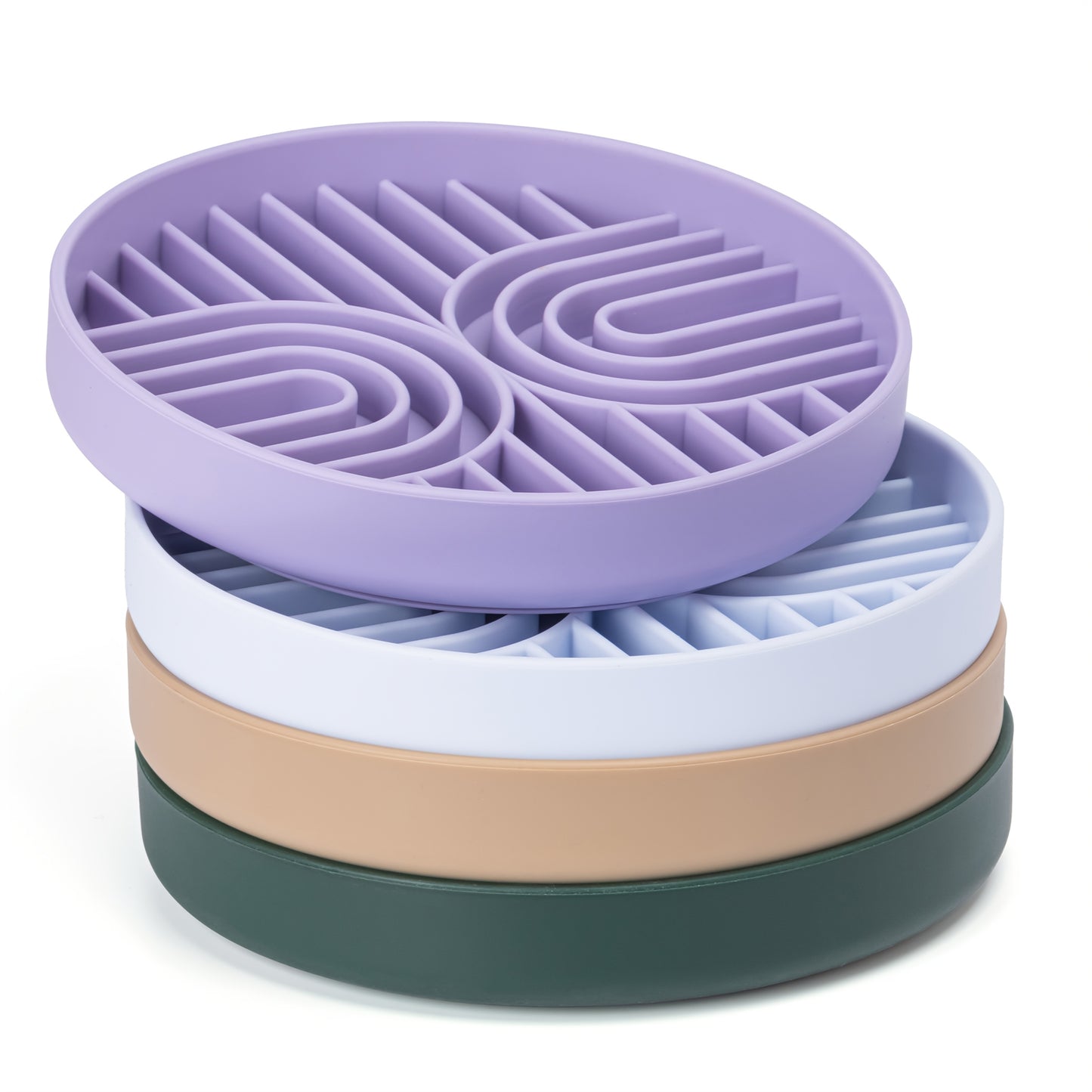 Silikon Hundenapf Slow Feeder "Bows"