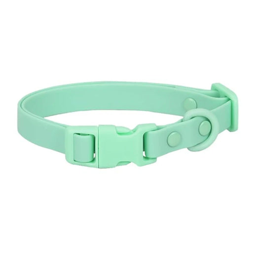 Wasserfestes Gummi-Hundehalsband mit Sicherheitsschnalle