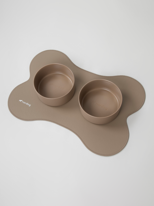 Nordog - Tischset für Hundenäpfe (Kakao)