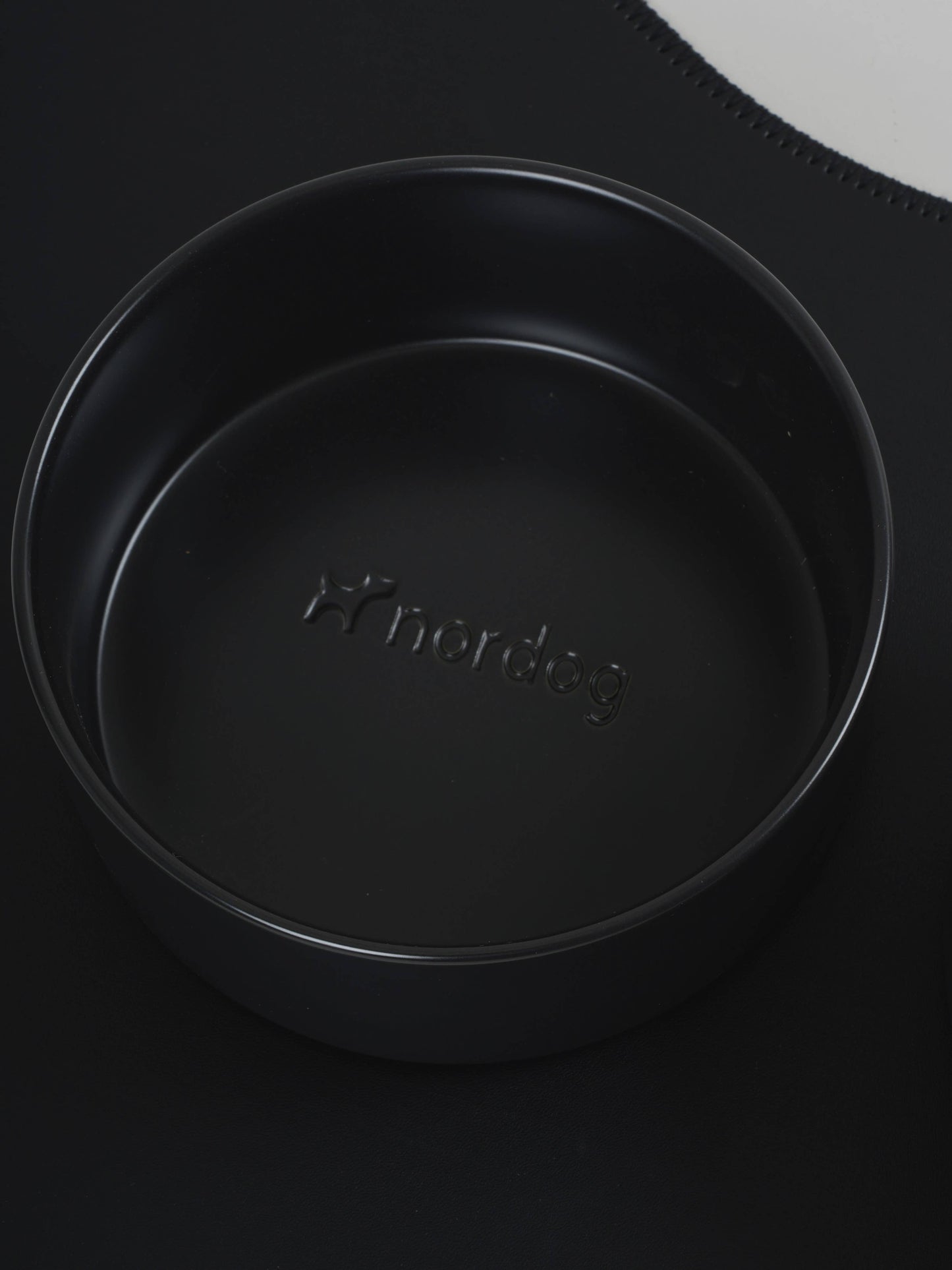 Nordog - Platzset für Hundenäpfe (schwarz)