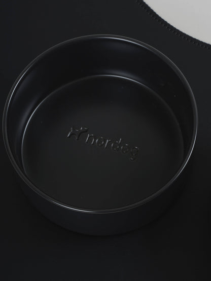 Nordog - Platzset für Hundenäpfe (schwarz)