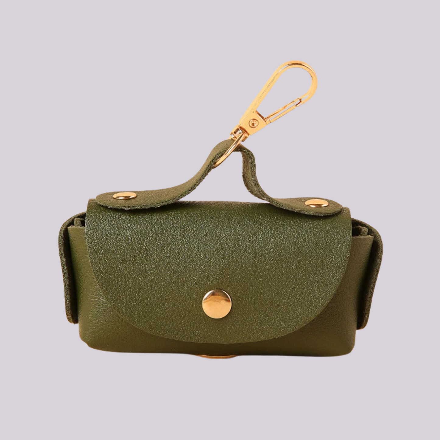 Leder Kotbeutelspender