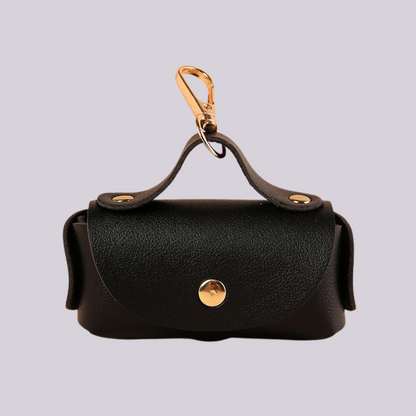 Leder Kotbeutelspender