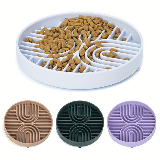 Silikon Hundenapf Slow Feeder "Bows"