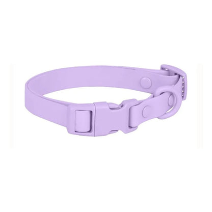 Wasserfestes Gummi-Hundehalsband mit Sicherheitsschnalle
