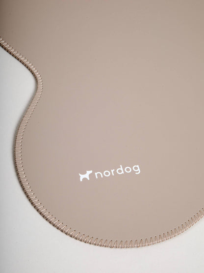 Nordog - Tischset für Hundenäpfe (Cappuccino)