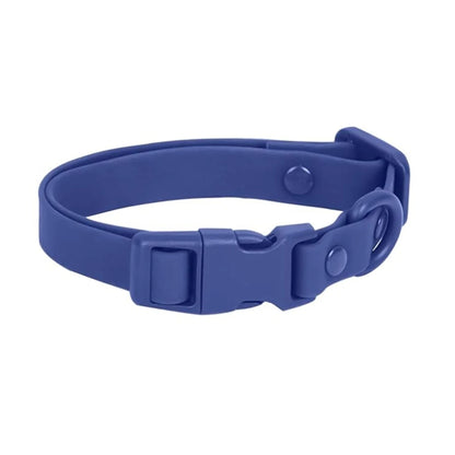 Wasserfestes Gummi-Hundehalsband mit Sicherheitsschnalle