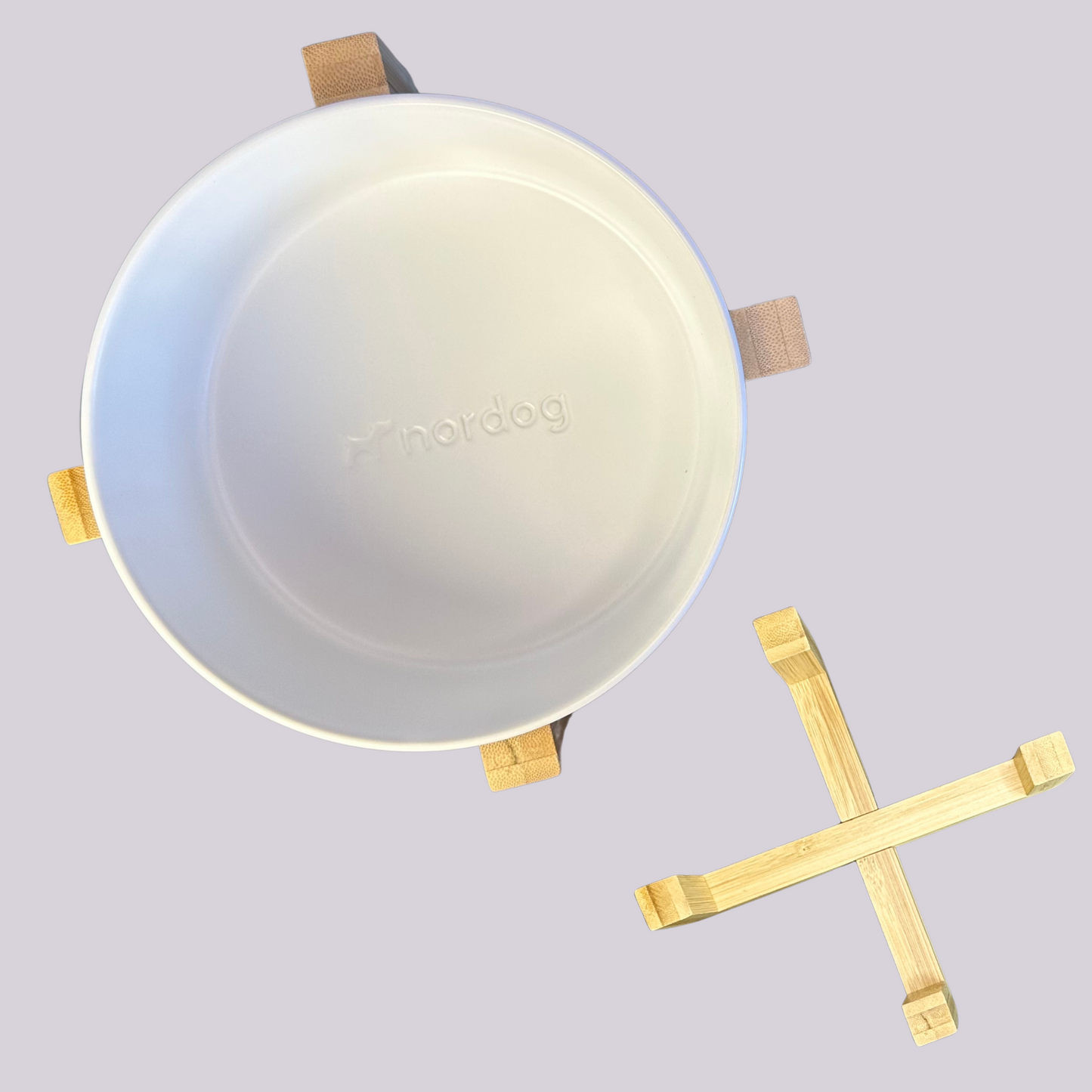 Nordog - Nordog Classic Hundenapf, weiß