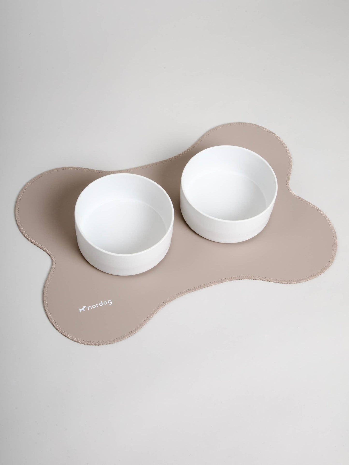 Nordog - Tischset für Hundenäpfe (Cappuccino)