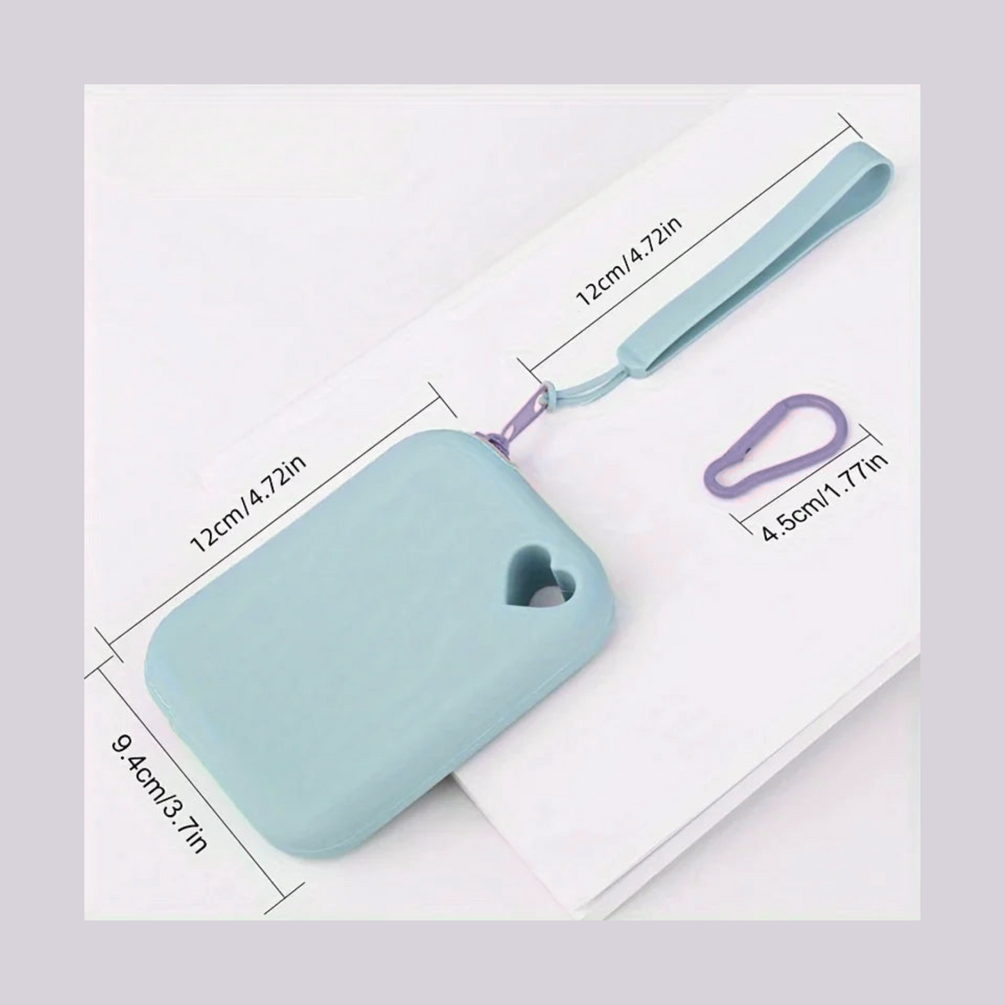 Silikon Leckerli-Pouch “Heart Treats”