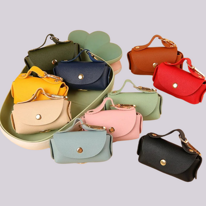 Leder Kotbeutelspender