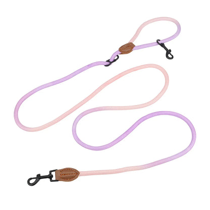 Doppelseitige Crossbody Hundeleine "Swirl"