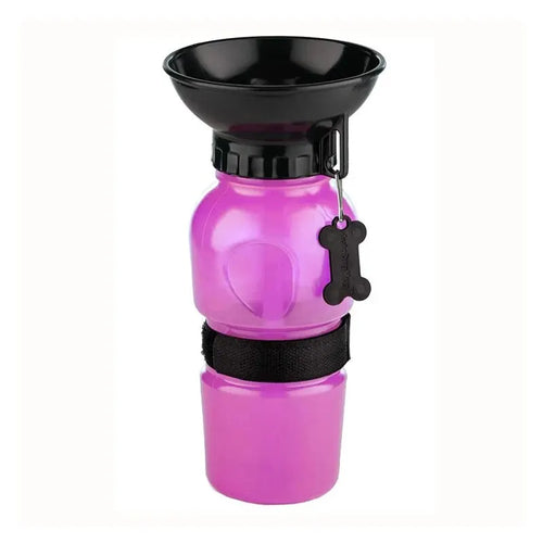 „Never Thirsty“ Portable Hunde-Wasserflasche für unterwegs