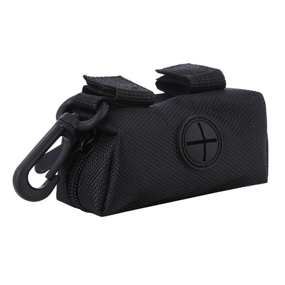 Kotbeutelspender, Nylon, mit Haken + Klett