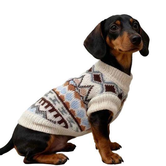 Norweger Dackel-Pullover "Narwik"