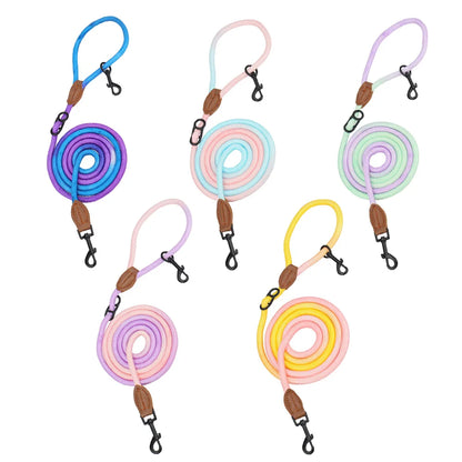 Doppelseitige Crossbody Hundeleine "Swirl"