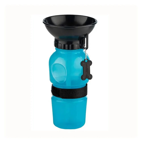 „Never Thirsty“ Portable Hunde-Wasserflasche für unterwegs
