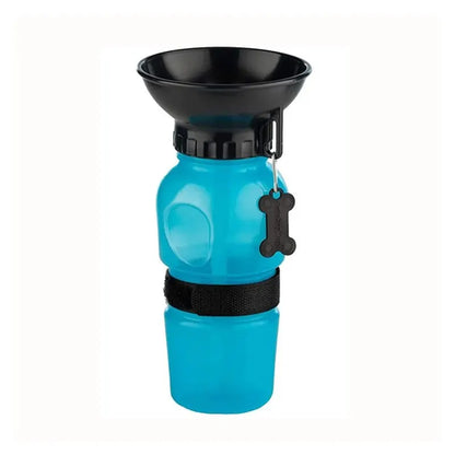 „Never Thirsty“ Portable Hunde-Wasserflasche für unterwegs
