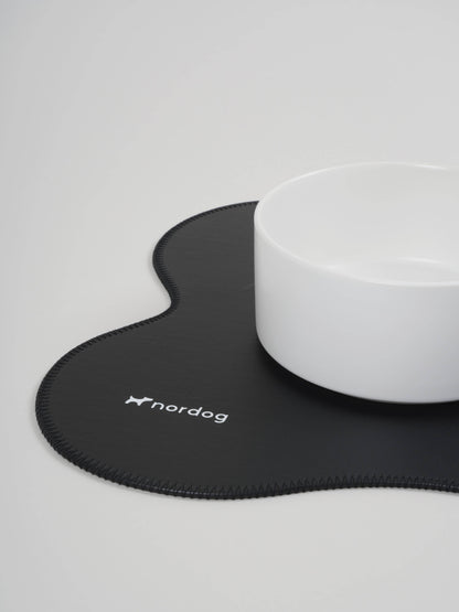 Nordog - Platzset für Hundenäpfe (schwarz)