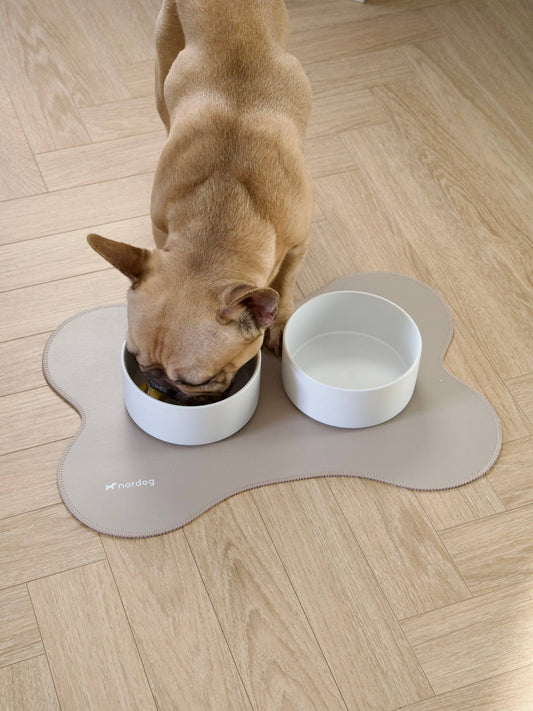 Nordog - Tischset für Hundenäpfe (Cappuccino)